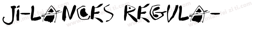 JI-Lances Regula字体转换
